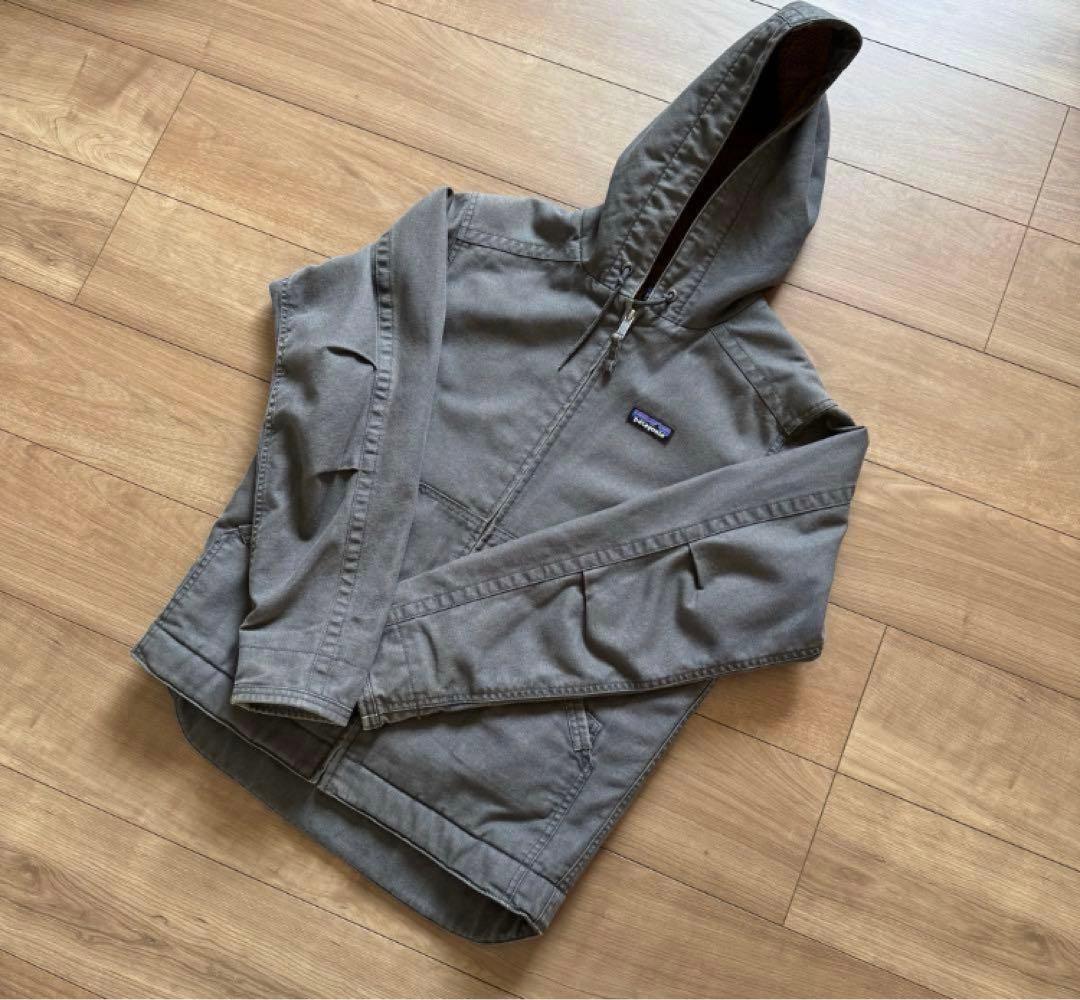 patagonia パタゴニア ラインドキャンバスフーディ 焚き火ジャケット