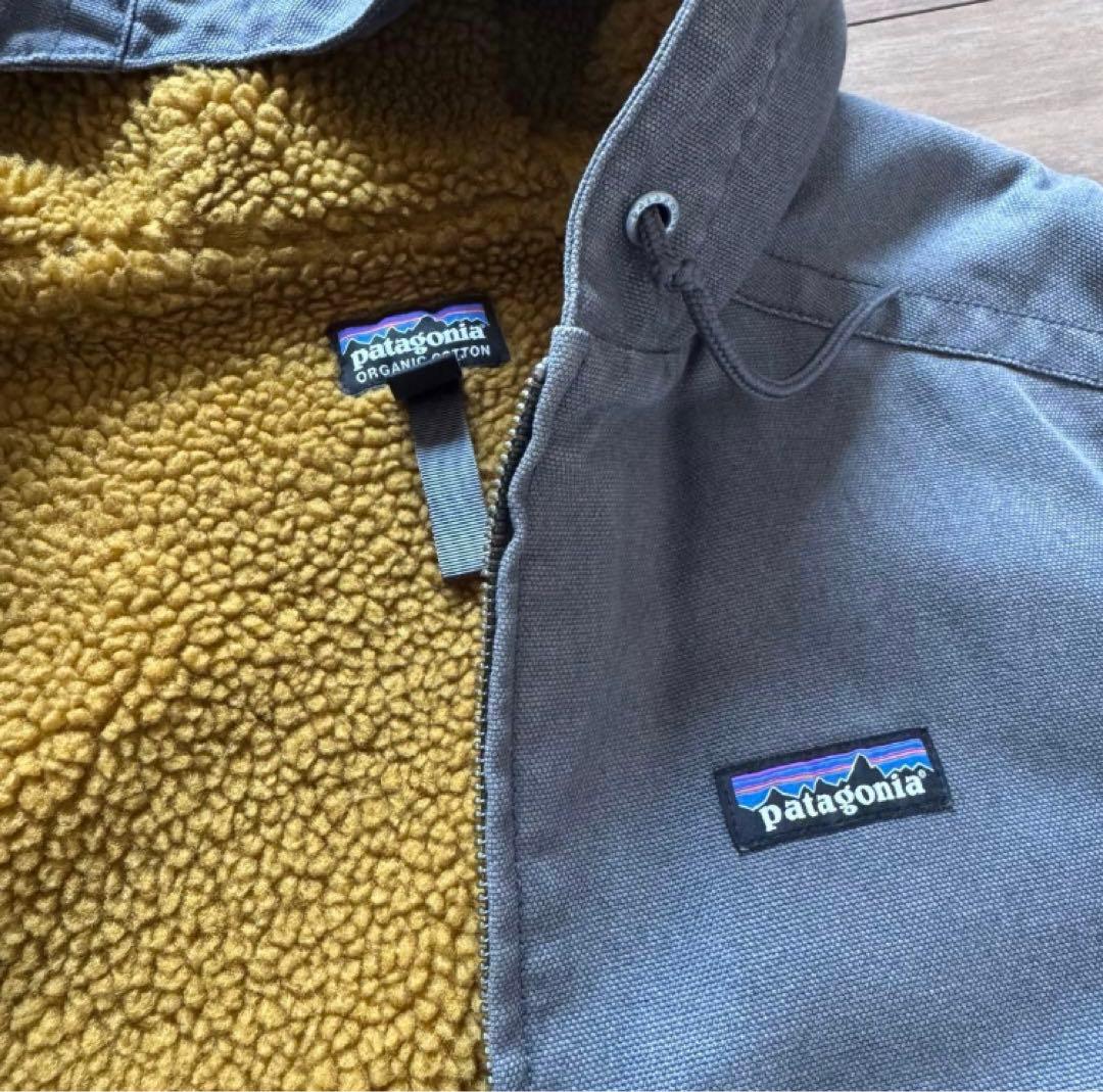 patagonia パタゴニア ラインドキャンバスフーディ 焚き火ジャケット