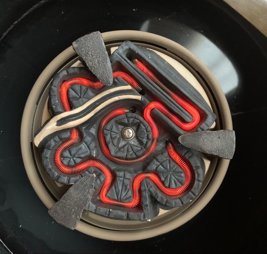 【美品】茶道具　電熱風炉