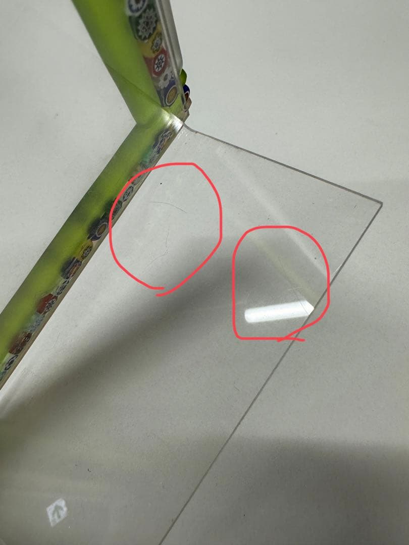 イタリア製　ベネチアガラス　フォトフレーム