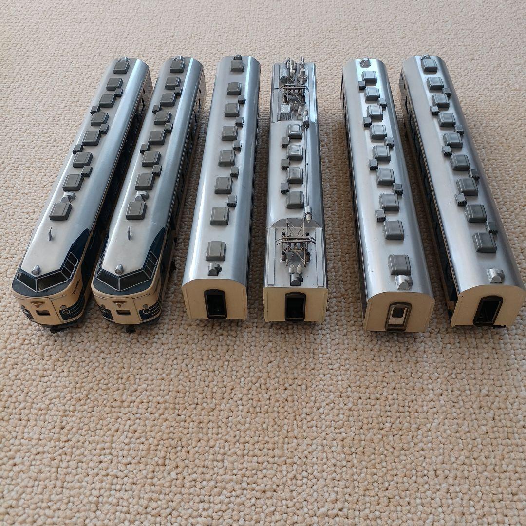 581系　はつかり　HOゲージ カツミ　真鍮製　鉄道模型 6両編成