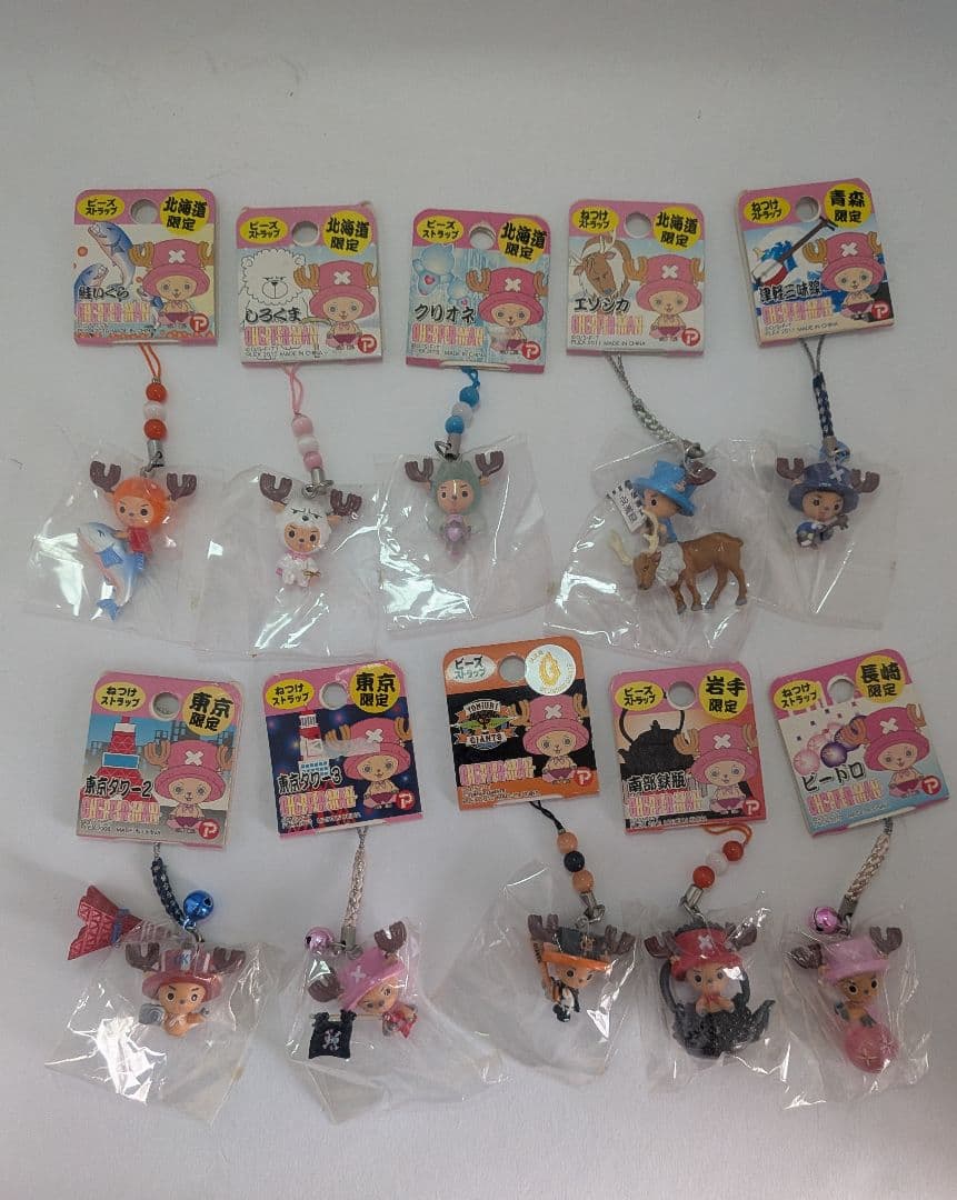 まとめ売り ご当地チョッパー ストラップ 86個＋チョッパーフィギュア1個