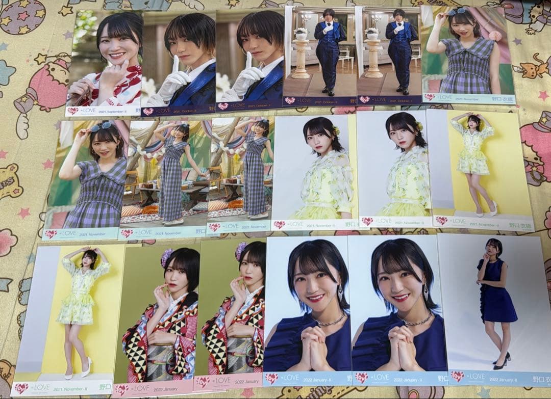 イコラブ 生写真 野口衣織 まとめ