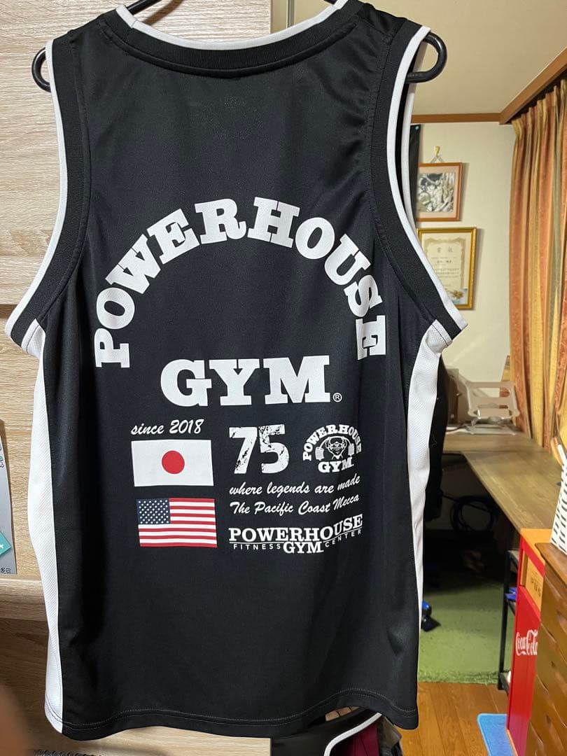 POWERHOUSE GYM タンクトップ Mサイズ ブラック