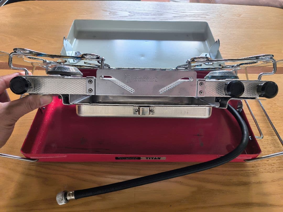 TILLEY２バーナー＋グリル！！