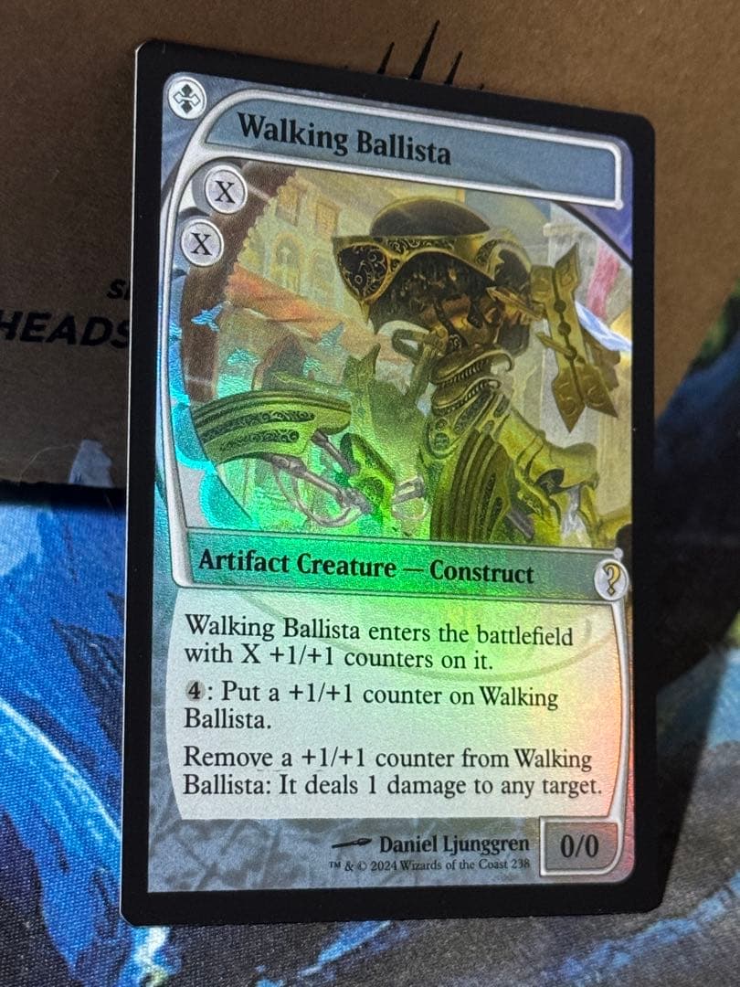 歩行バリスタ/Walking Ballista 未来予知枠 foil 1枚