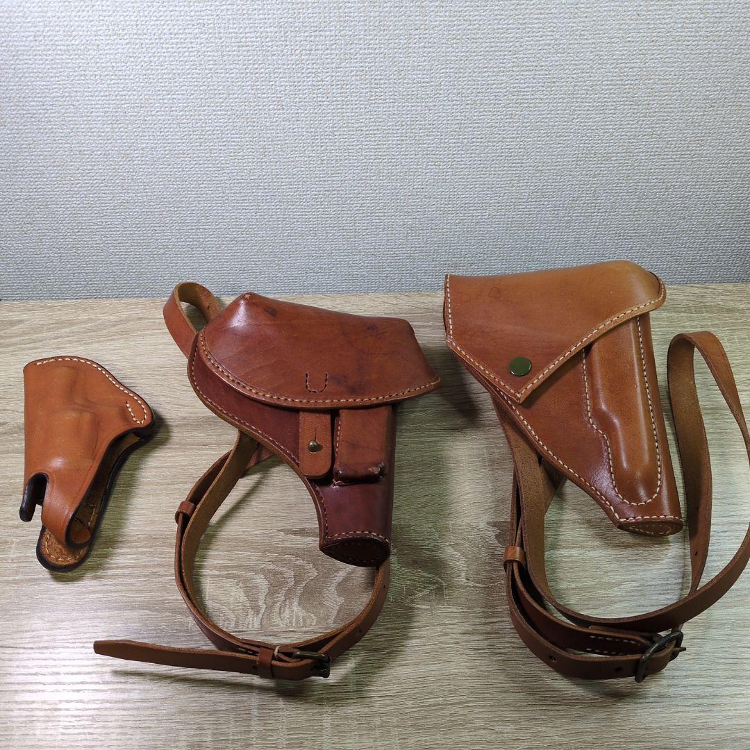 本革製 ホルスター3個セット EAST.A 他