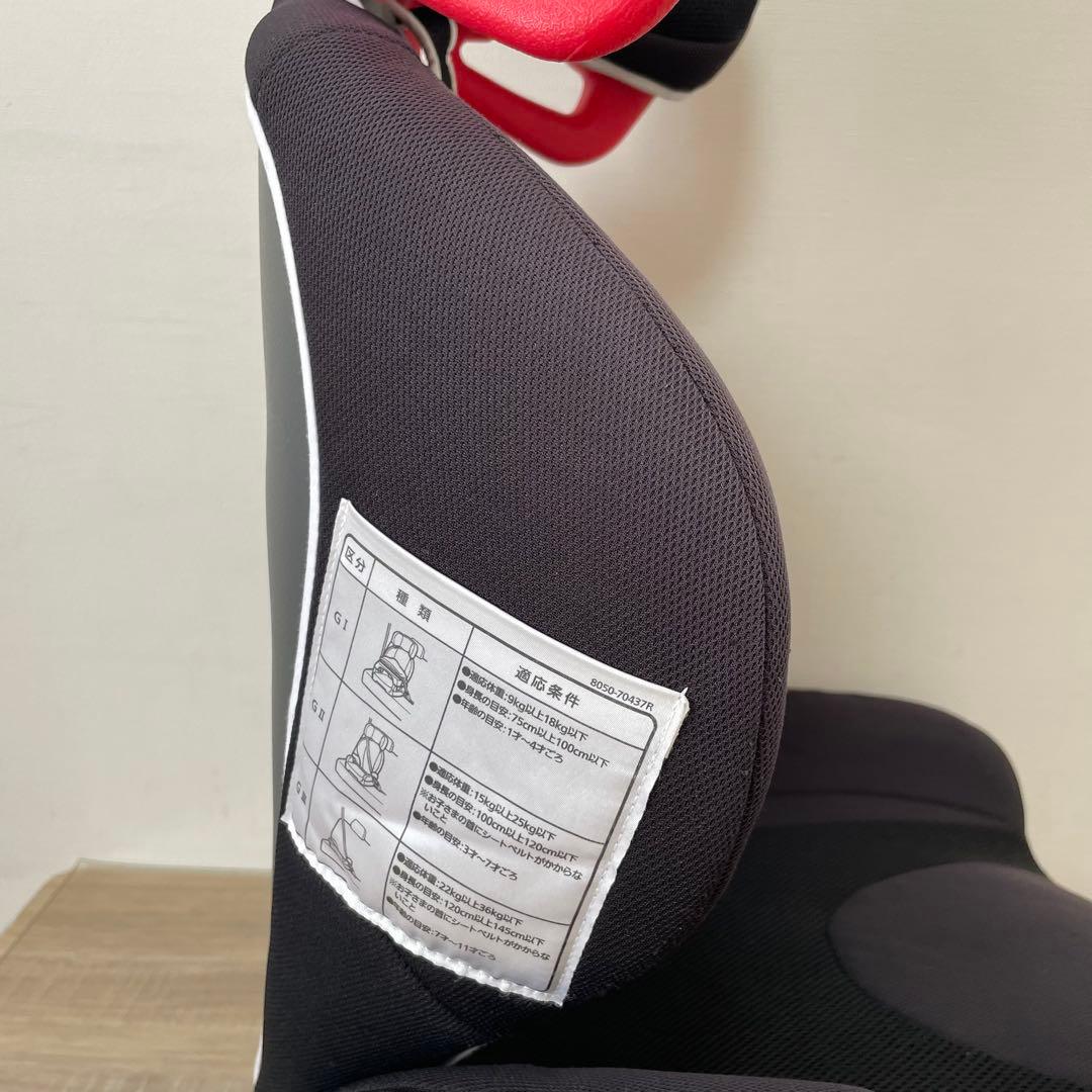 エールべべ サラット3ステップクワトロ ST ALC246 ジュニアシート　黒