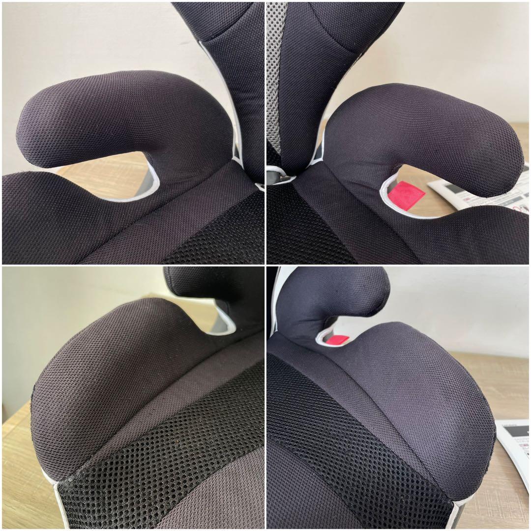 エールべべ サラット3ステップクワトロ ST ALC246 ジュニアシート　黒