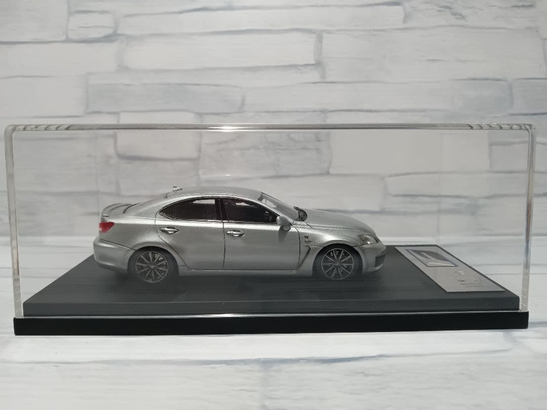 1/43 レクサス　IS F　ディーラー品　ミニカー　シルバー
