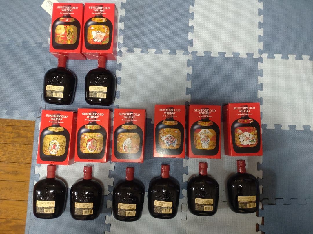サントリーオールドウイスキー干支ラベル 20本セット