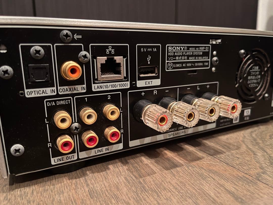 SONY HAP-S1／ネットワークオーディオプレーヤー