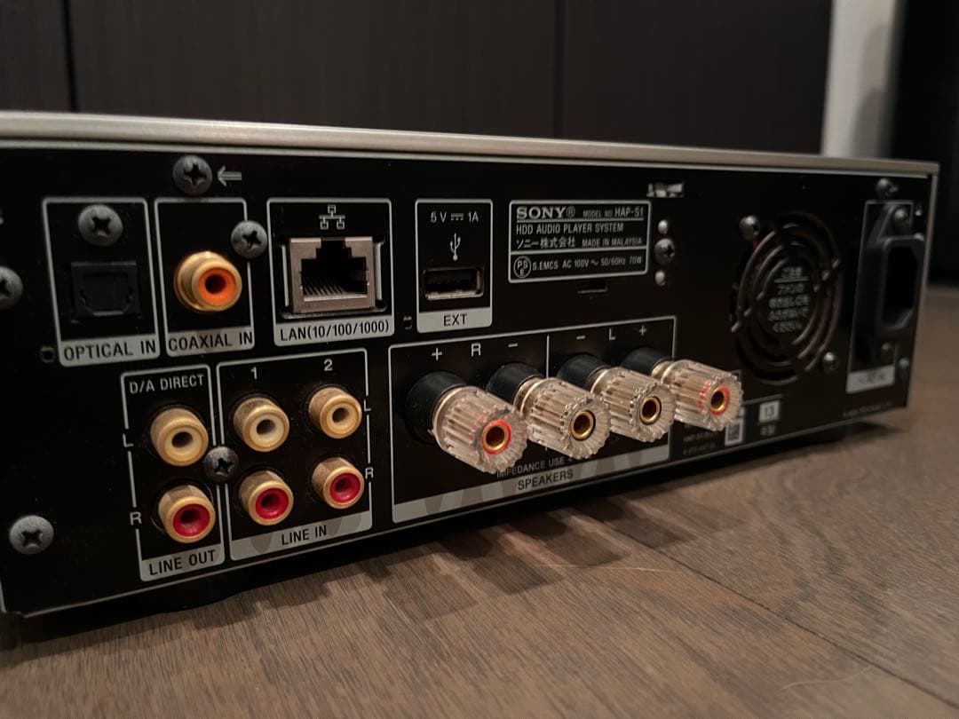 SONY HAP-S1／ネットワークオーディオプレーヤー