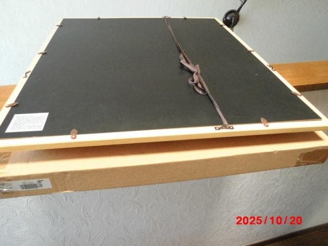 □ 木製デザイン額縁/F8号/D □