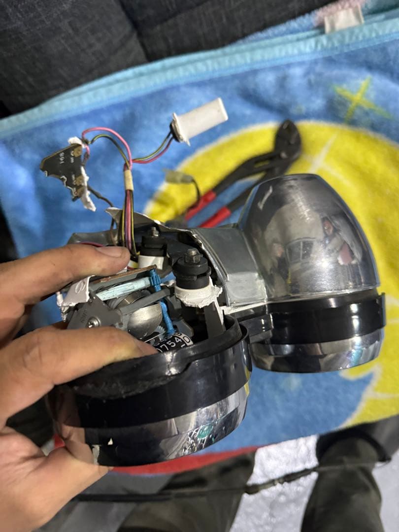 ゼファー x 純正メーター