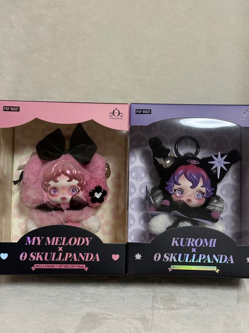 ポップマート　スカルパンダ　サンリオ　マイメロディー　クロミ