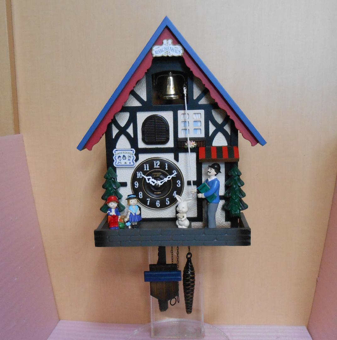 ☆Lovely Gacchan☆鳩時計　メルヘンハウス QP-533-5