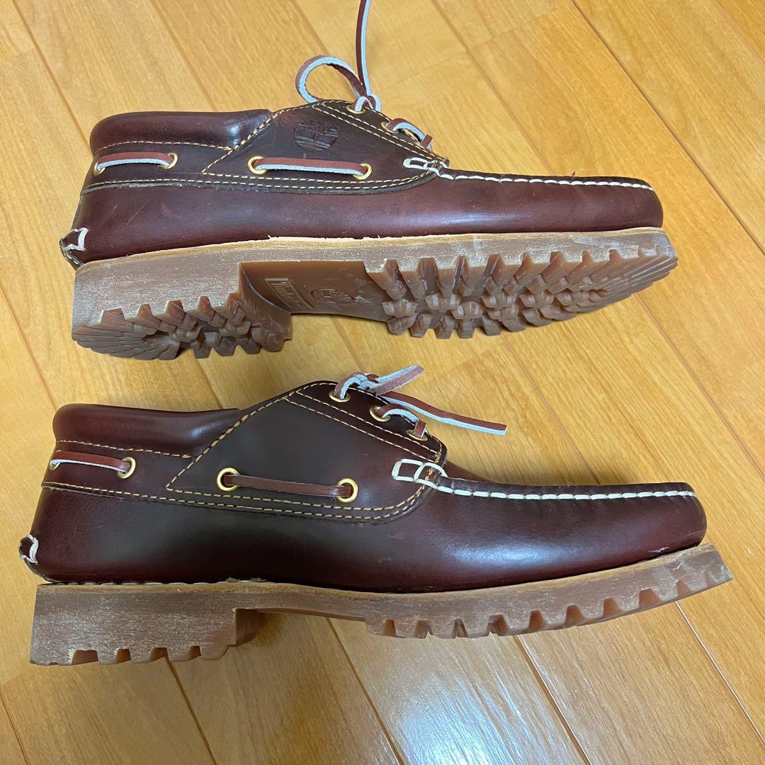 美品 Timberland HERITAGE 3 EYE CLASSIC RUG