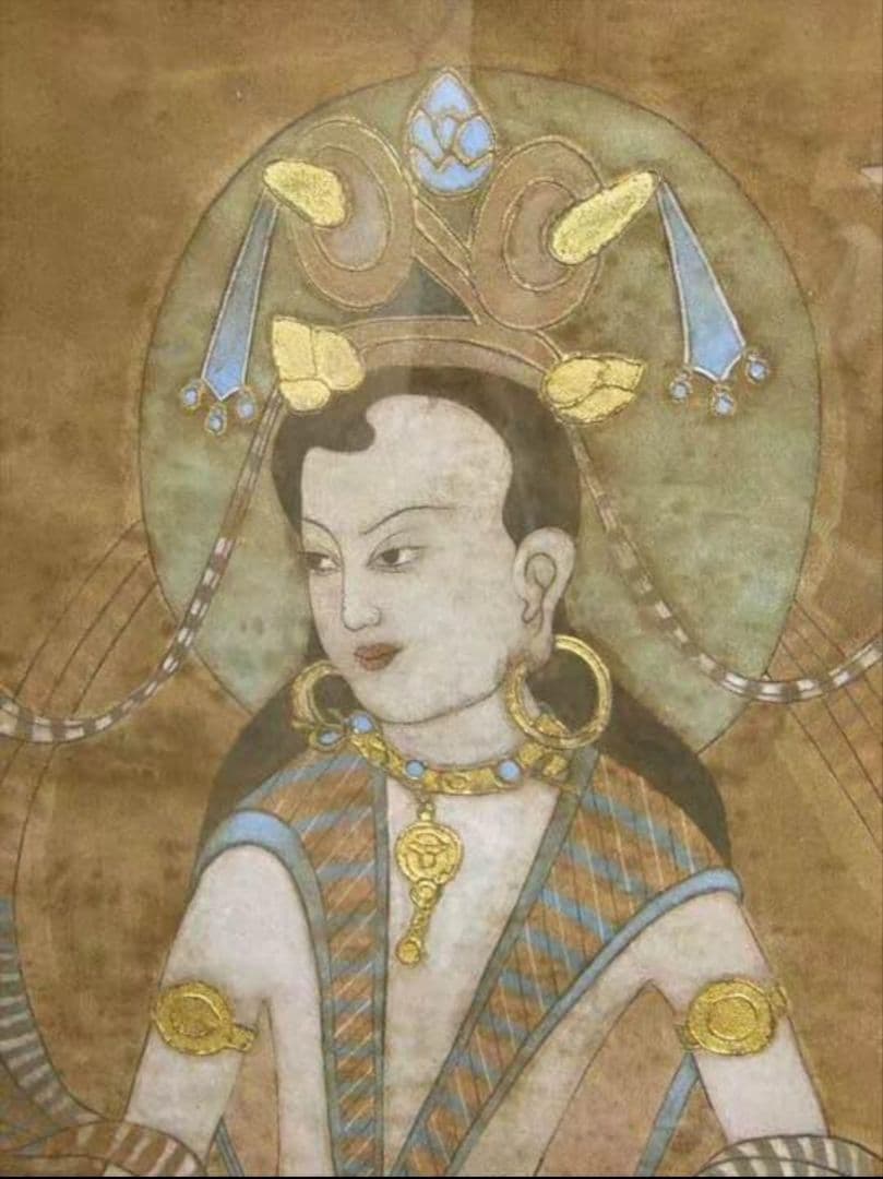 【希少】時代物　唐卡 唐物 仏様