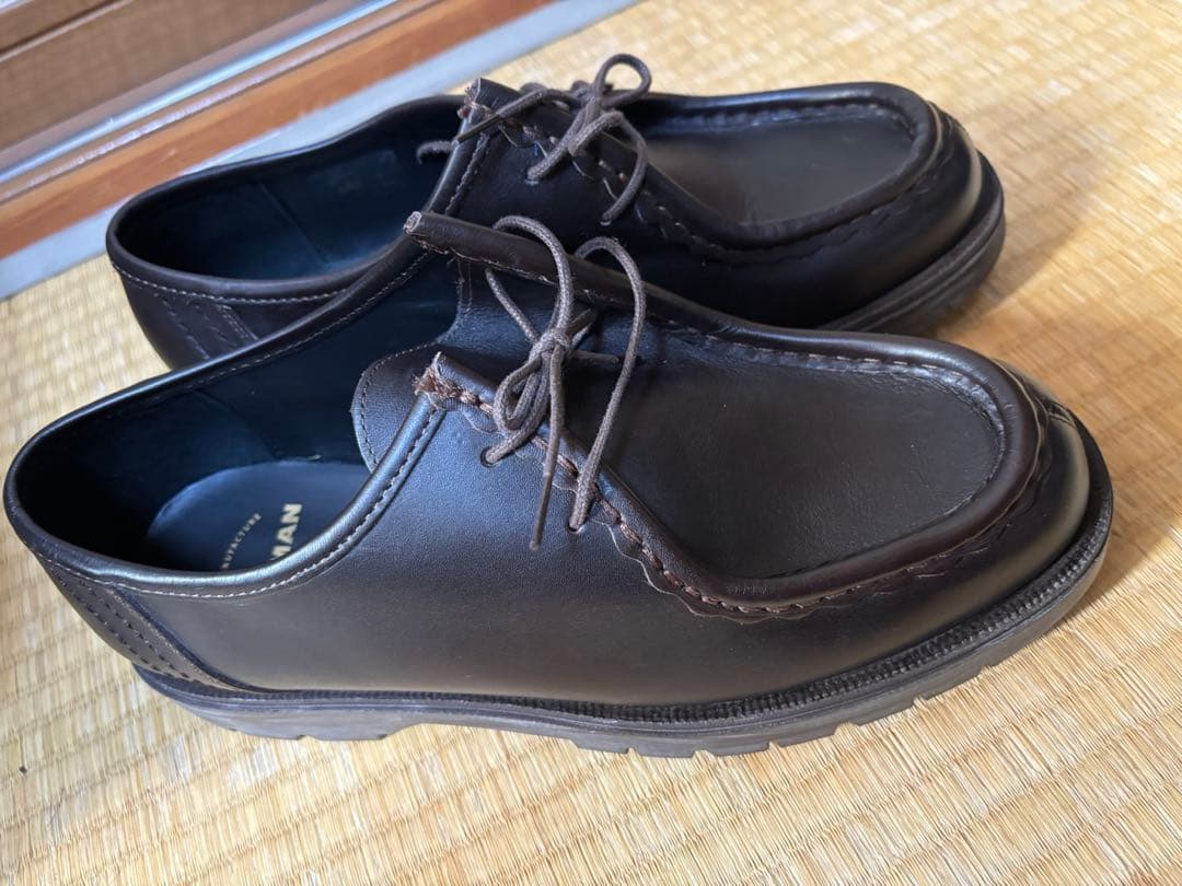 極美品　フランス製　クレマン　チロリアンシューズ　41 ダークブラウン