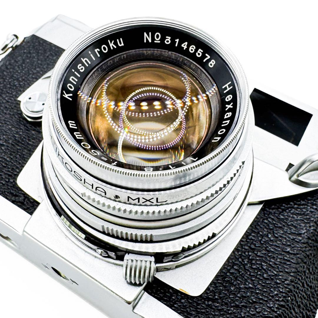 Sランク 整備済み Konica ⅢA レンジファインダー 3ヶ月動作保証付き