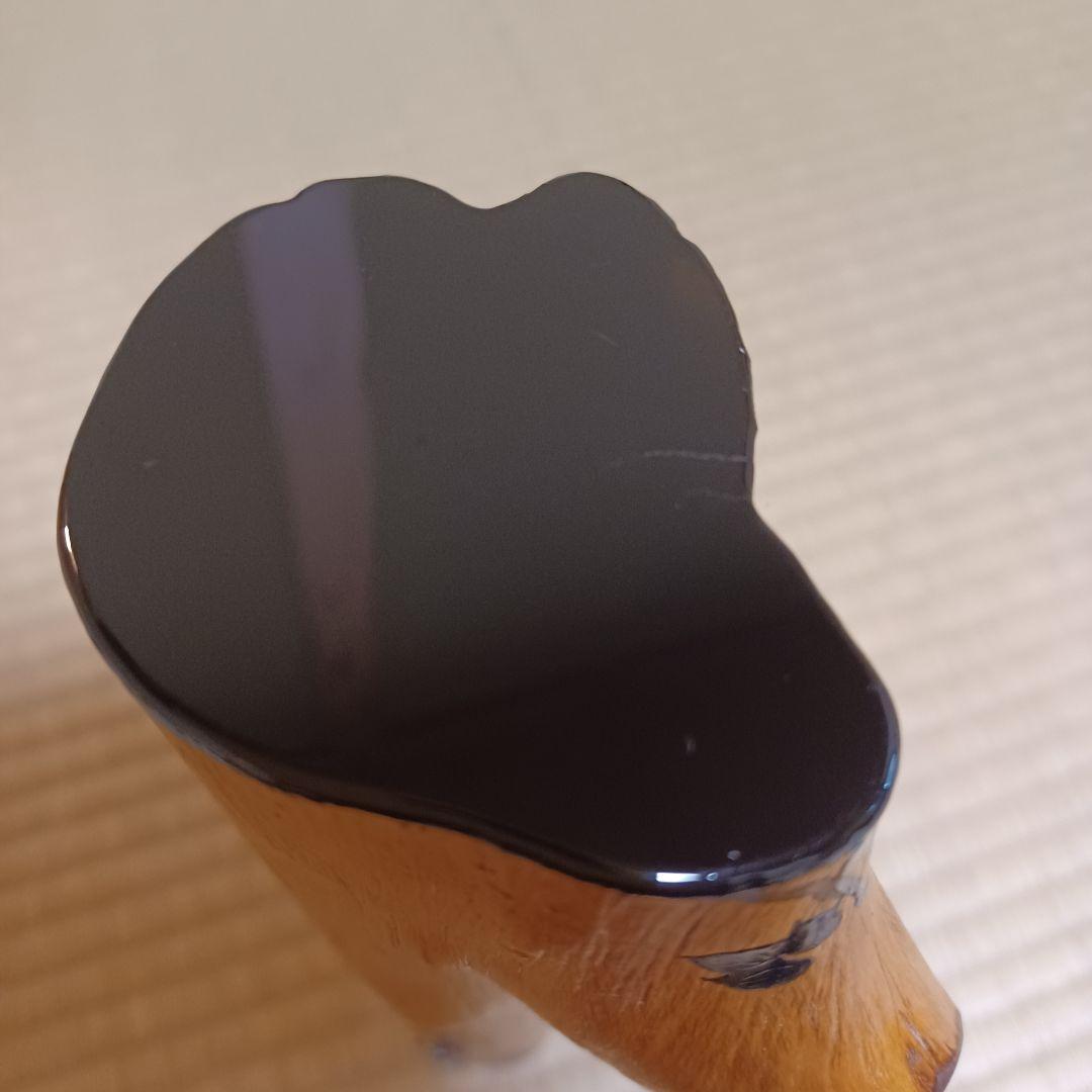 銀金具　蔦漆絵　掛花入　銀落とし　桐箱有　茶道具　漆芸　漆器　木製　⑲