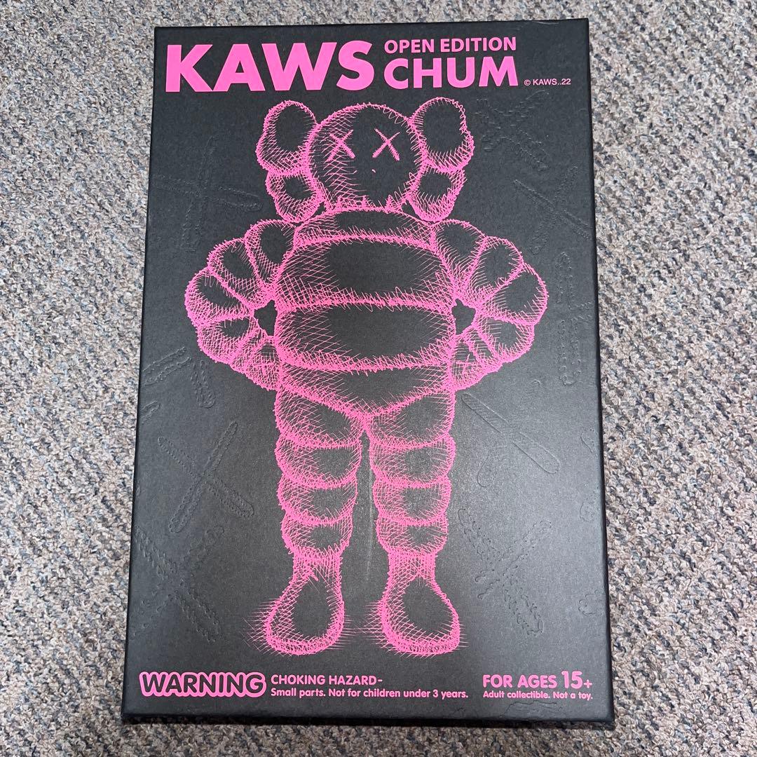 KAWS CHUM フィギュア ピンク