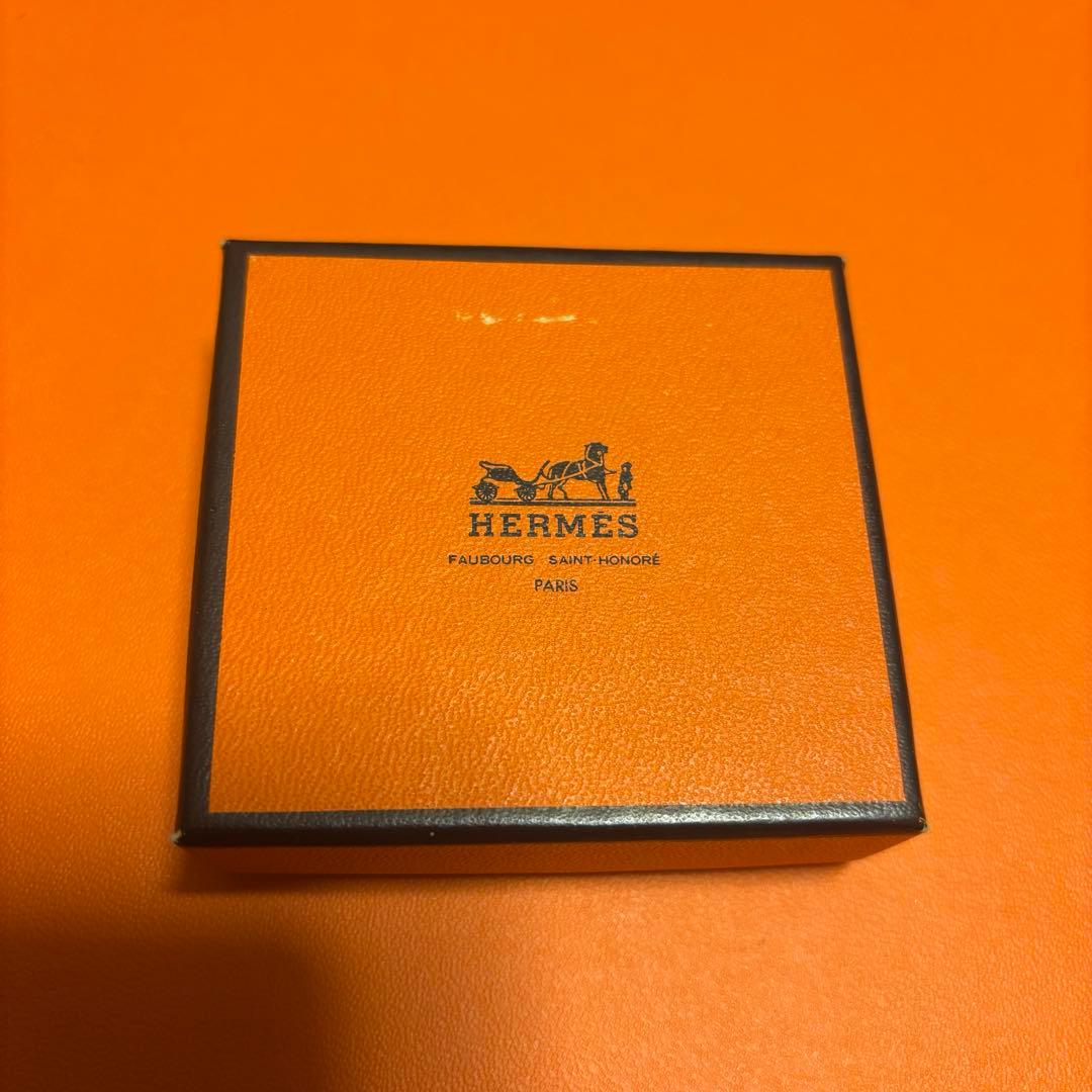 ◆エルメス HERMES グローブホルダー ブラック シルバー 美品