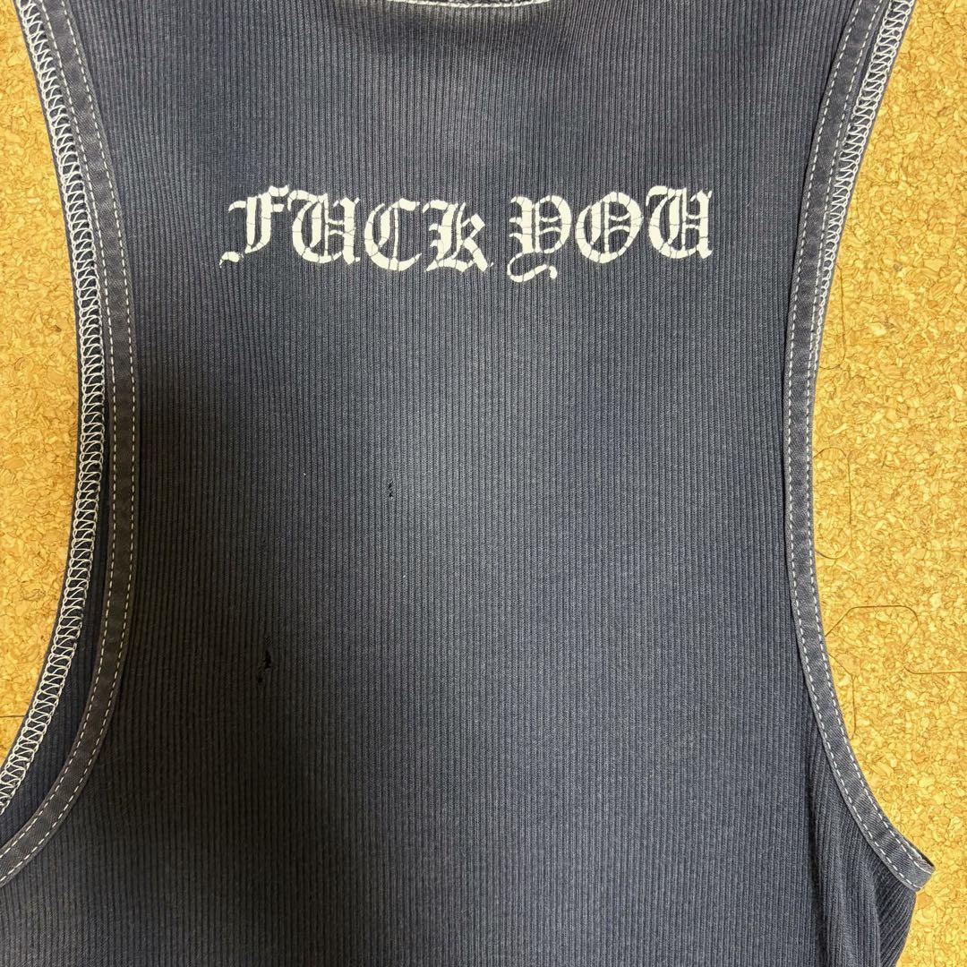 Chrome Hearts オールド クロムハーツ タンクトップ ブラック　L