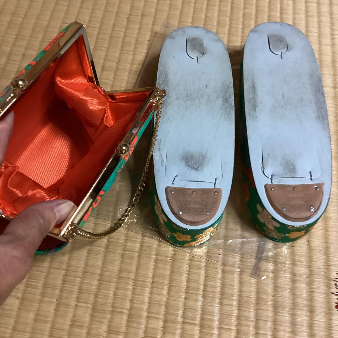 七五三七歳用のフルセット　帯幅17センチ　草履21センチ