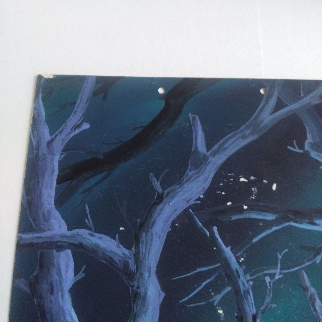 未来少年コナン ラナ セル画　同話背景付き　宮崎駿