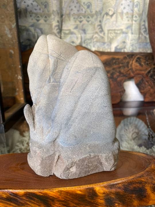 水石 三田川石 水石 盆石 自然石