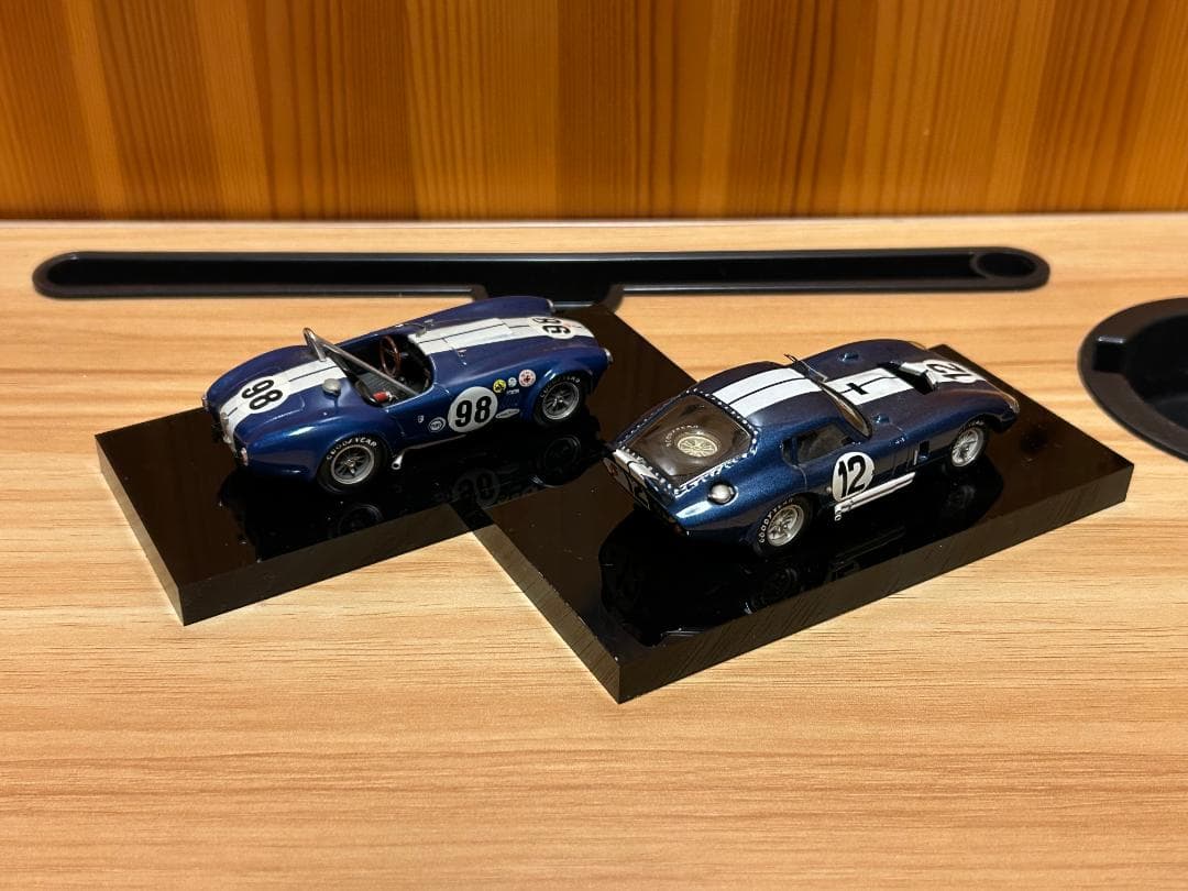 Newcon 1/43 コブラ289とデイトナコブラ プロのモデラー作成