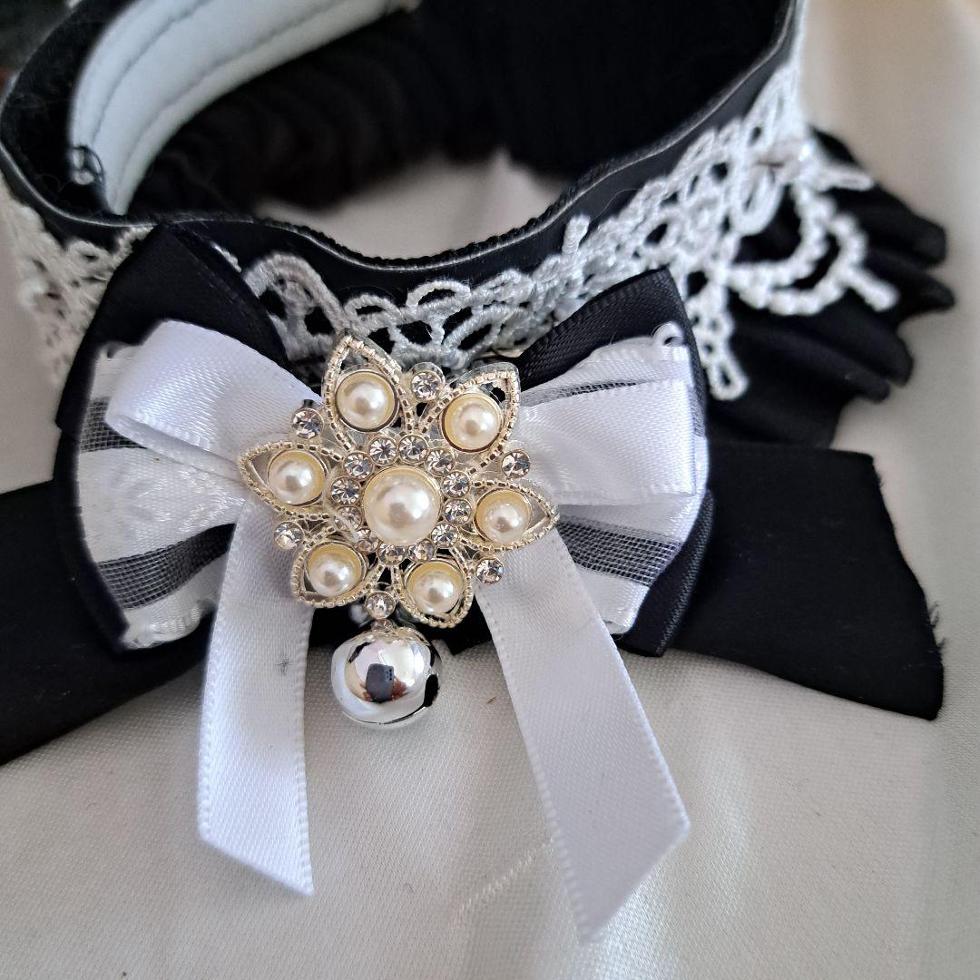 短毛ちゃんにも♥️中世ヨーロッパ風チョーカー(⑤)わんちゃん猫ちゃん用