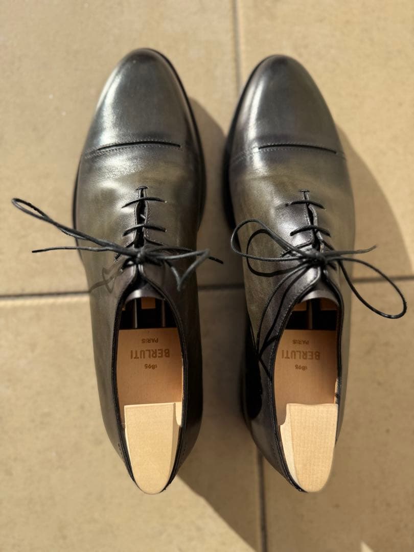 Berluti アレッサンドロ・ガレ・スクリット・オックスフォードシューズ