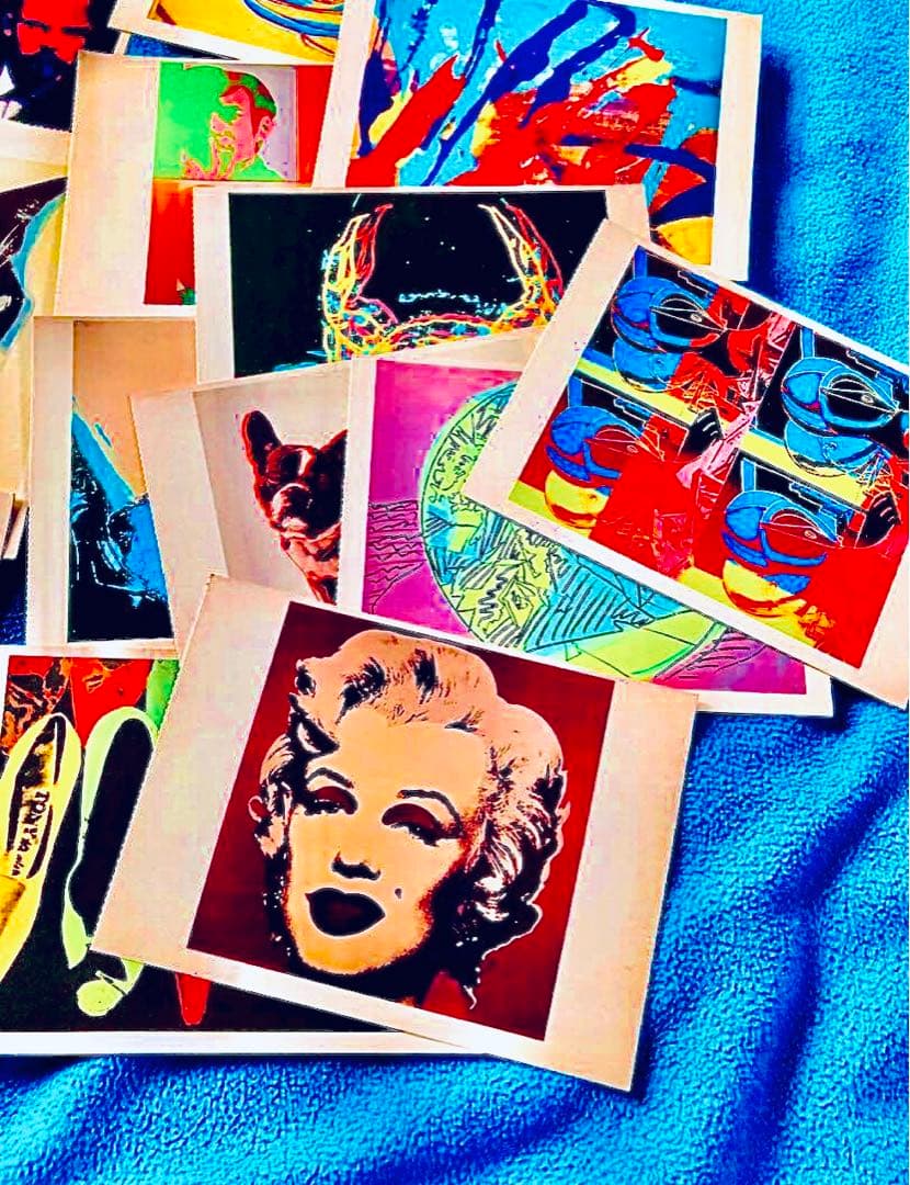 アンディ・ウォーホル★正規80sビンテージ★ポストカード★ポップアート★15枚