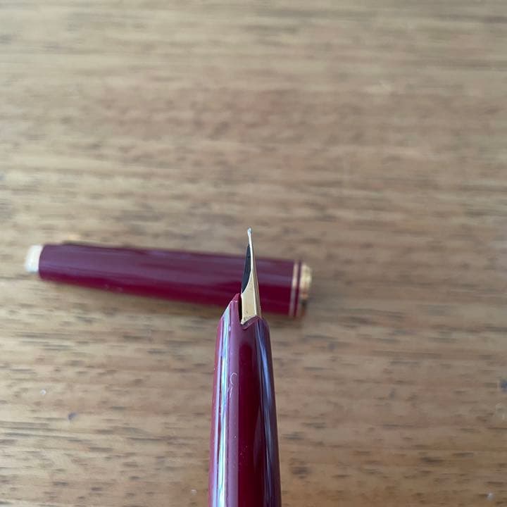 MONTBLANC モンブラン 万年筆 585 14K えんじ