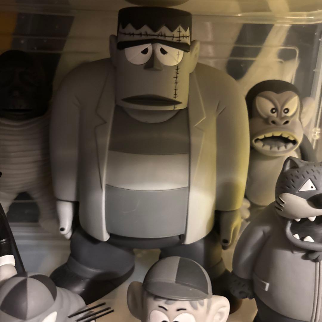 バウンティハンター　ソフビ　怪物くん