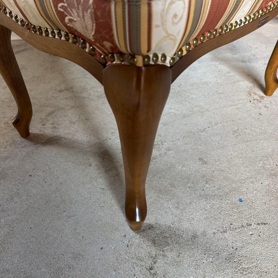 美品maruni マルニ 地中海 マキシマム アンドリュー スツール オットマン