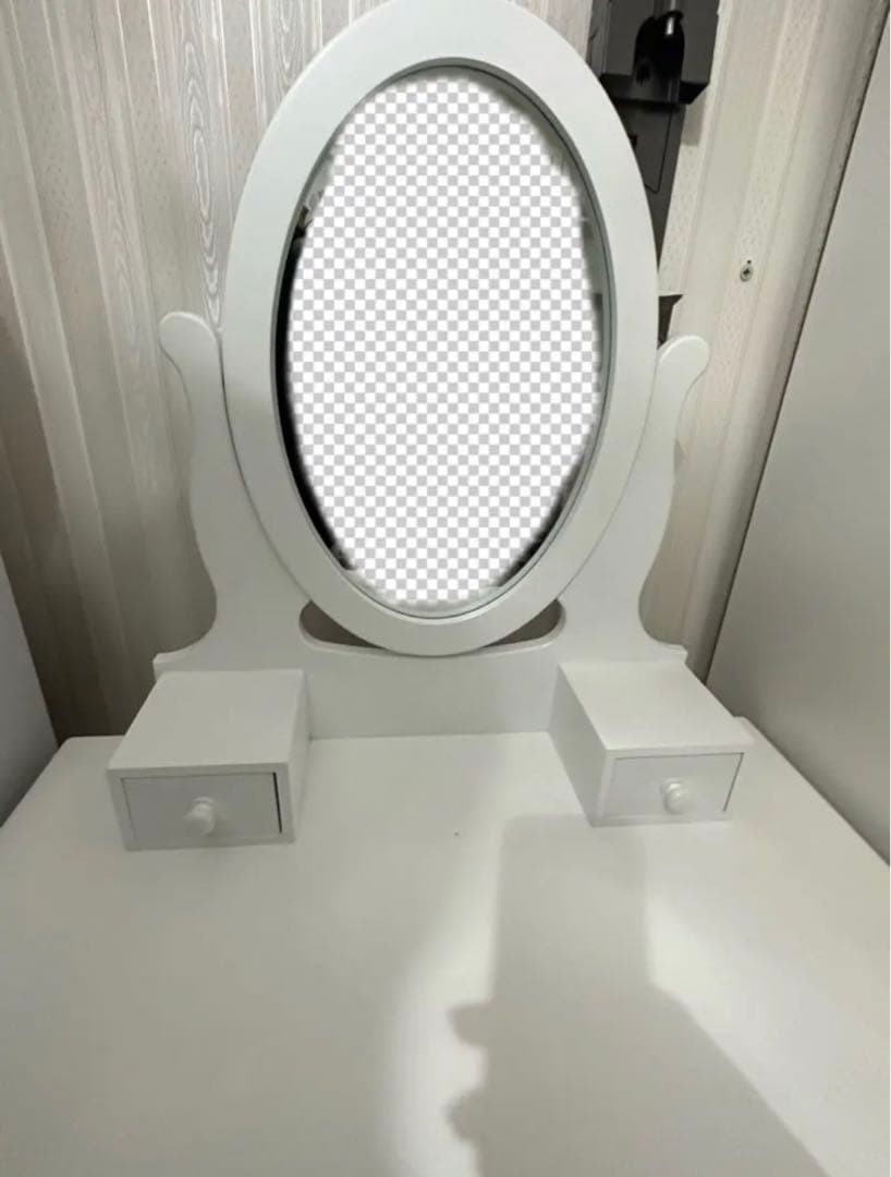 ドレッサー　ホワイト　鏡台