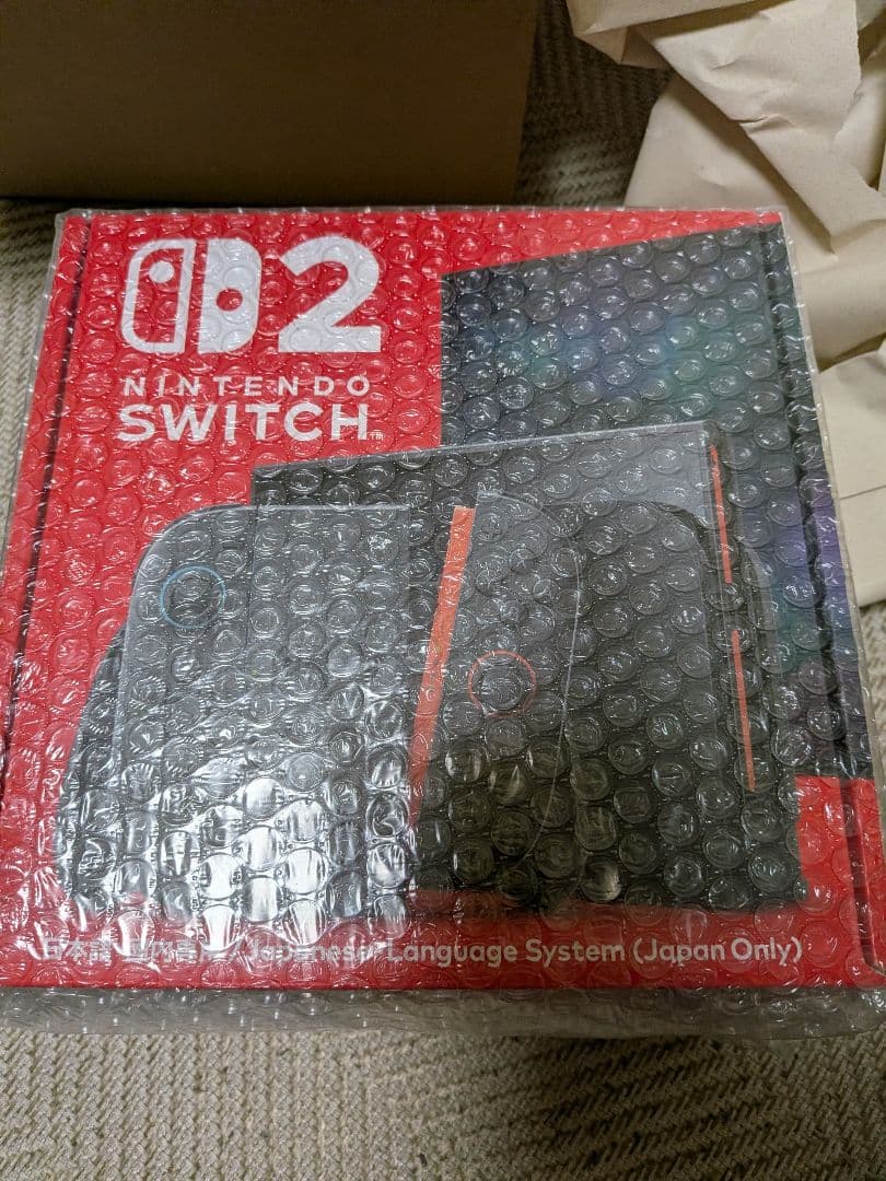 Nintendo Switch 2 本体 日本語対応　新品未使用未開封品