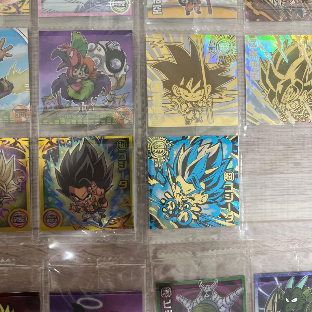 【引退品】ドラゴンボール 超戦士シールウエハース超　超1〜12 W18