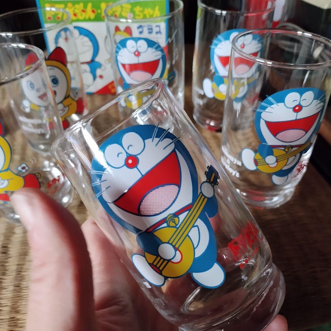 ☆Rainbow☆三ツ矢サイダーバ☆ドラえもんドラミちゃんグラス19箱