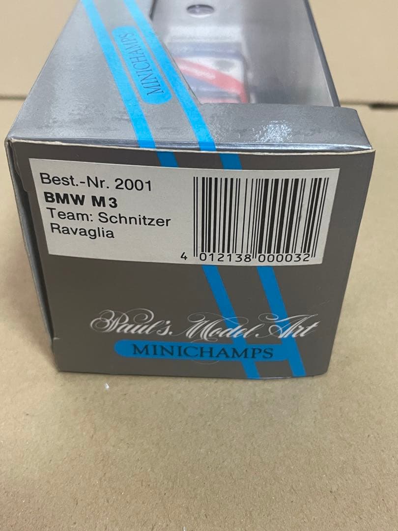 BMW M3 Team Schnitzer Ravaglia 1/43 ミニカー