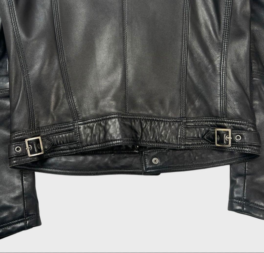 ジャケット・アウター DOLCE&GABBANA leather jacket black D&G