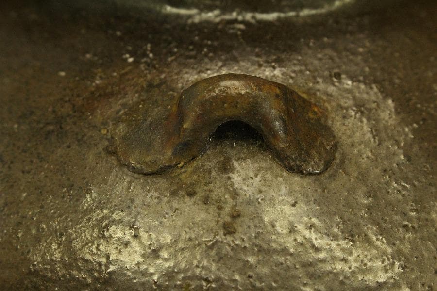 六古窯 常滑 四耳壷 茶壷 茶道具 高25cm(LC644)