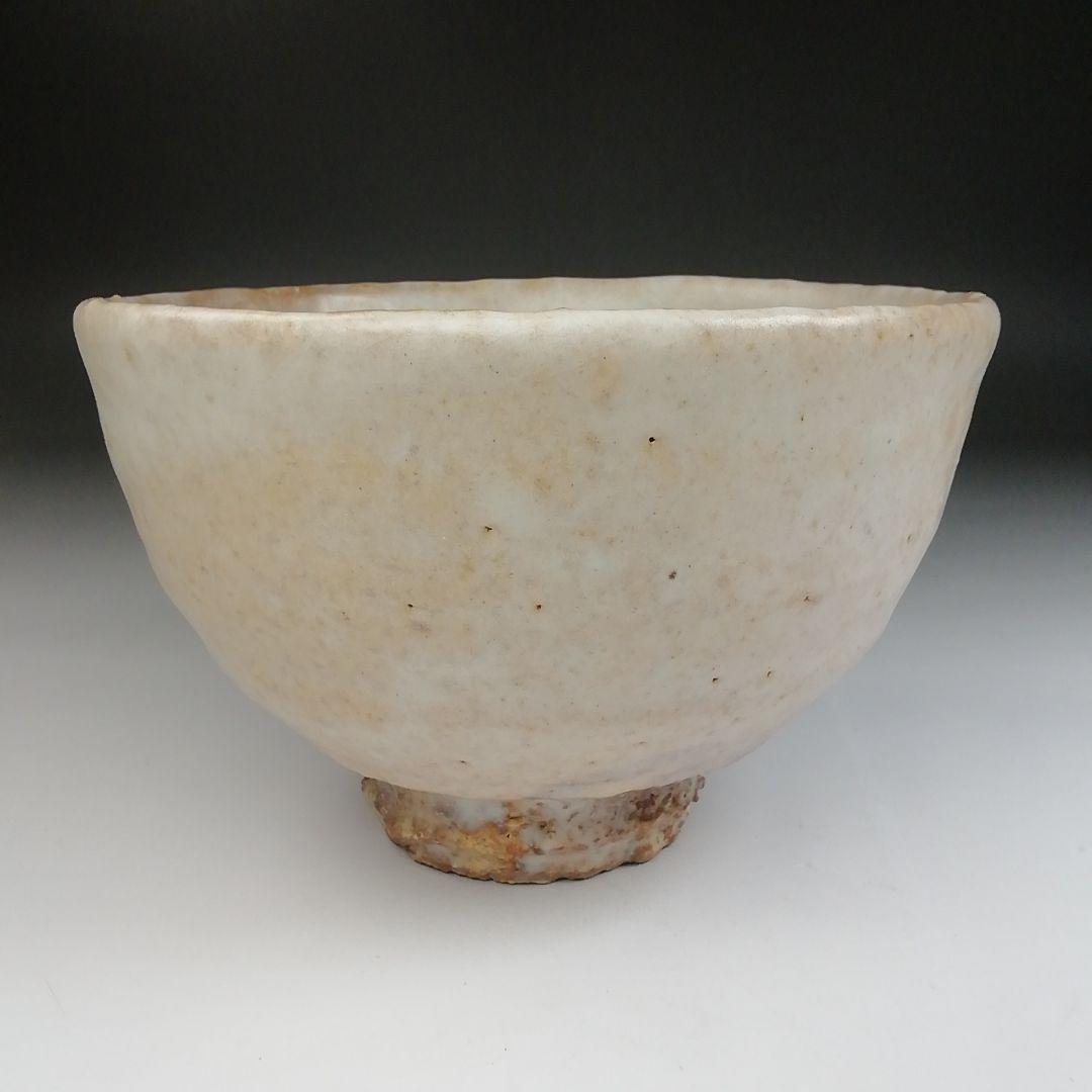 Ｔ４５　茶碗　『萩焼』『唐泊山　喜村皓司』　共箱　抹茶碗　茶道具