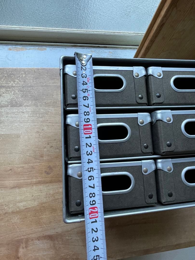 無印良品硬質パルプ引き出し9杯