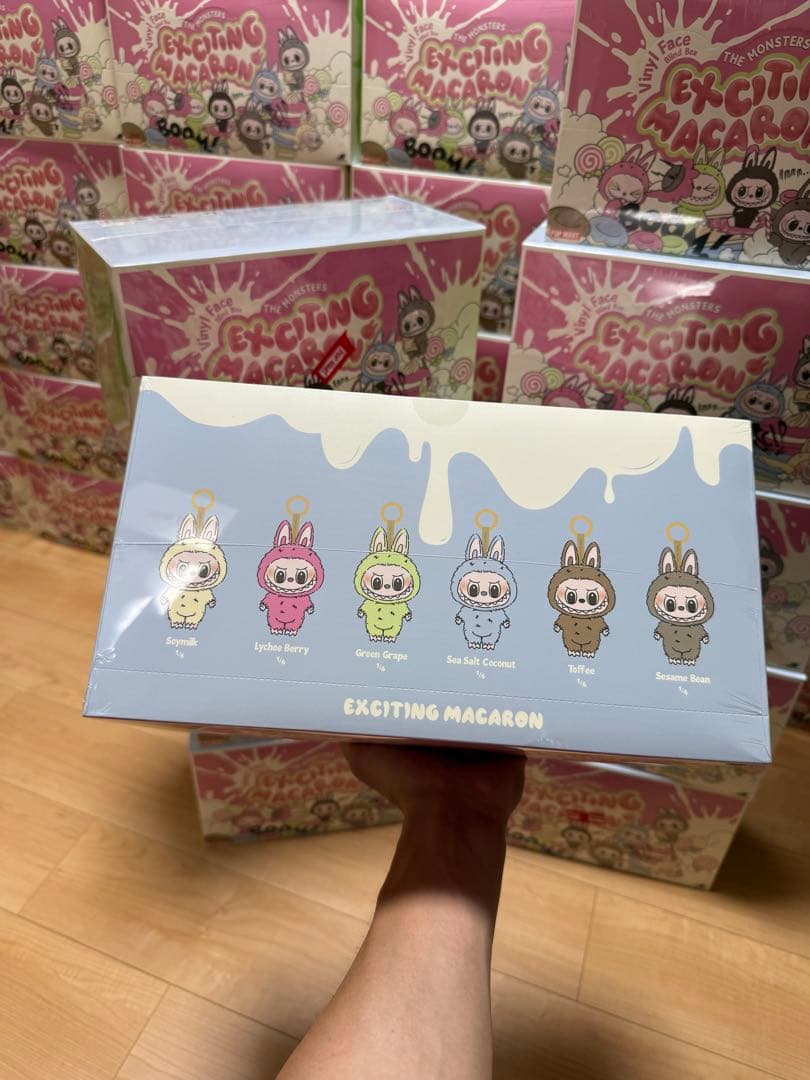 THE MONSTERS Exciting Macaron ぬいぐるみ 5セット