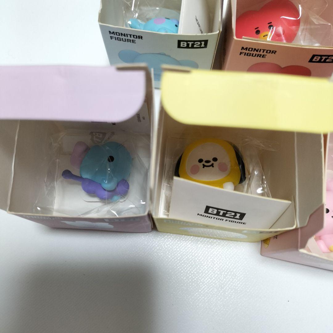 BT21 モニターフィギュアセット 14個　中身未使用品